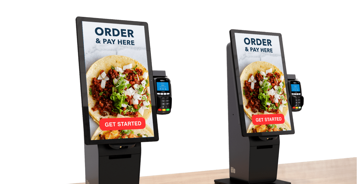 Restaurant Kiosk payment terminal