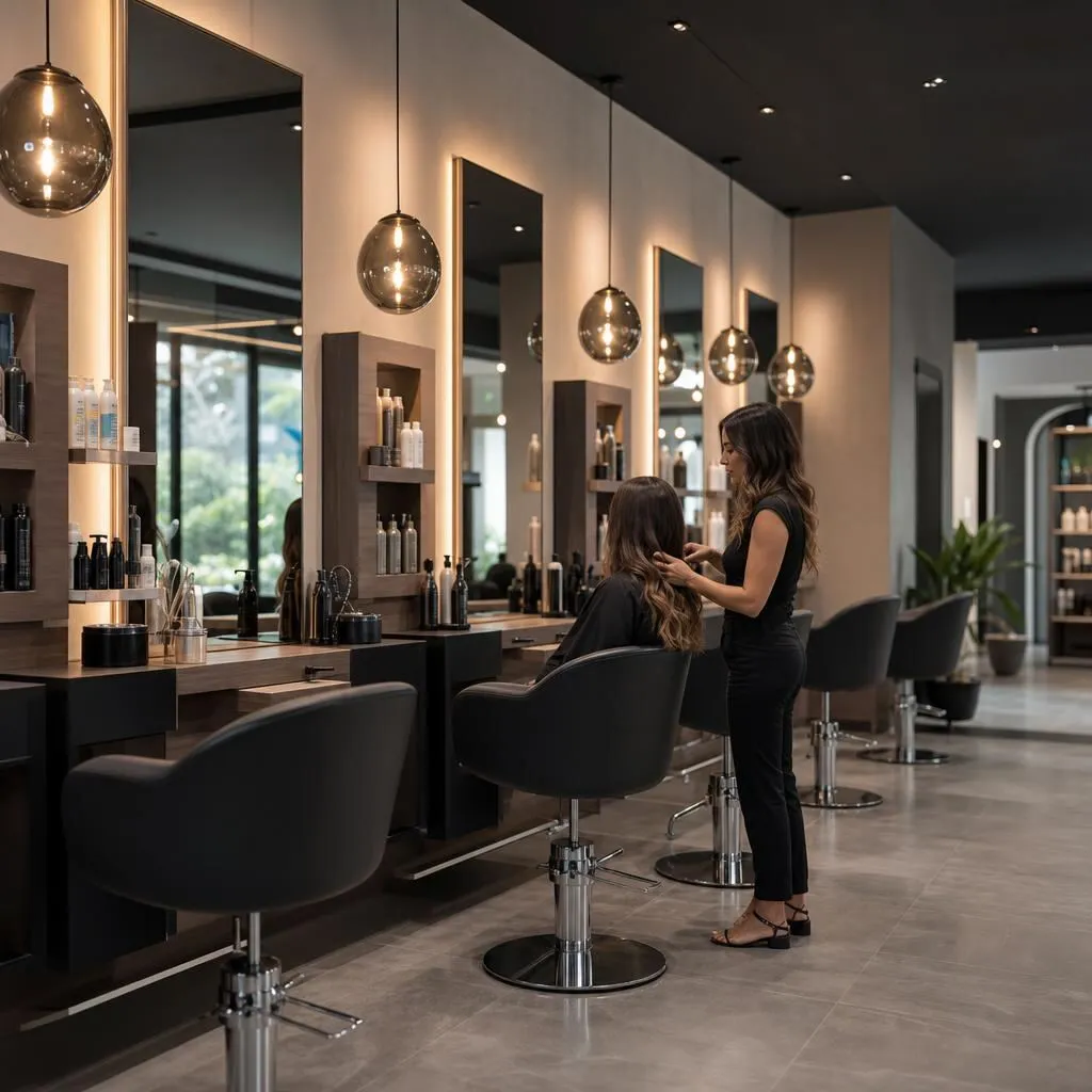 Salons, Barbershops & Spas